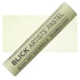 Blick Artists' Soft Pastel - Lemon Yellow 1 pastel and swatch