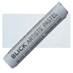 Blick Artists' Soft Pastel - Phthalo Blue (Red Shade) 1 pastel and swatch
