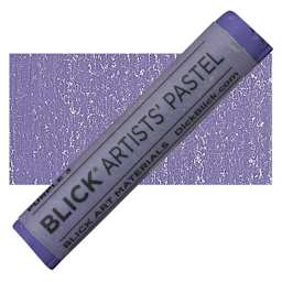 Blick Artists' Soft Pastel - Purple 3 pastel and swatch