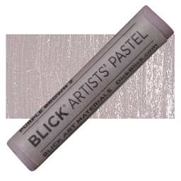 Blick Artists' Soft Pastel - Purple Brown 2 pastel and swatch