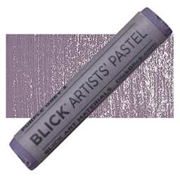 Blick Artists' Soft Pastel - Purple Gray 3 pastel and swatch