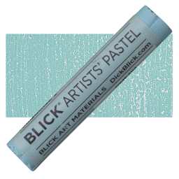 Blick Artists' Soft Pastel - Turquoise 2 pastel and swatch