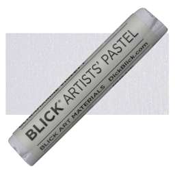 Blick Artists' Soft Pastel - Ultramarine Violet 1 pastel and swatch