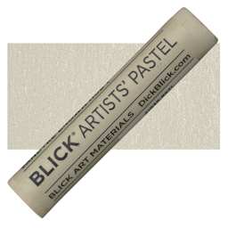Blick Artists' Soft Pastel - Vandyke Brown Hue 1 pastel and swatch