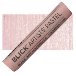 Blick Artists' Soft Pastel - Vermilion 1 pastel and swatch