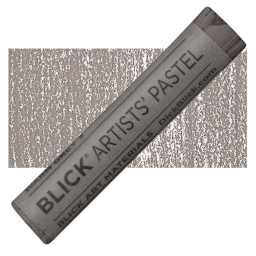 Blick Artists' Soft Pastel - Warm Gray 3 pastel and swatch