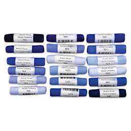 Mount Vision Soft Pastel Set - Cool Blue, Set of 18