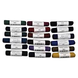Mount Vision Soft Pastel Set - Dark, Set of 18