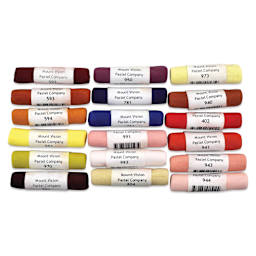 Mount Vision Soft Pastel Set - Garden Variety, Set of 18