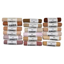 Mount Vision Soft Pastel Set - Light Portrait, Set of 18