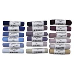 Mount Vision Soft Pastel Set - Thunderstorm, Set of 18
