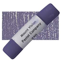 Mount Vision Handmade Pastel - Blue Violet 330 pastel and swatch