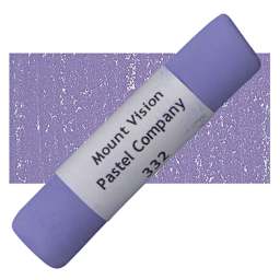 Mount Vision Handmade Pastel - Blue Violet 332 pastel and swatch