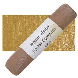 Mount Vision Handmade Pastel - Brown Ochre 180 pastel and swatch