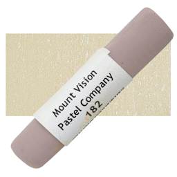 Mount Vision Handmade Pastel - Brown Ochre 182 pastel and swatch