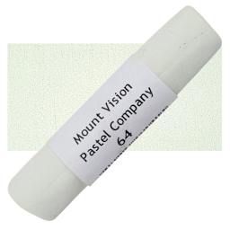 Mount Vision Handmade Pastel - Cool Grass Green 64 pastel and swatch