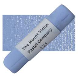 Mount Vision Handmade Pastel - Cornflower Blue 221 pastel and swatch