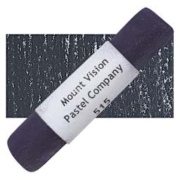 Mount Vision Handmade Pastel - Dark Blue (Purple) 515 pastel and swatch