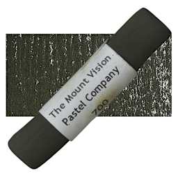 Mount Vision Handmade Pastel - Dark Earth Green 700 pastel and swatch