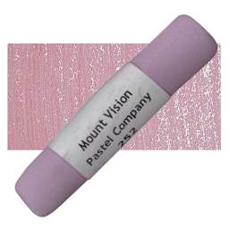 Mount Vision Handmade Pastel - Deep Red Purple 252 pastel and swatch