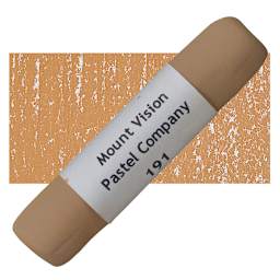 Mount Vision Handmade Pastel - Flesh Ochre 191 pastel and swatch