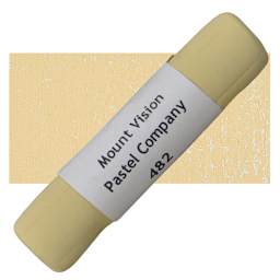Mount Vision Handmade Pastel - Gold Ochre 482 pastel and swatch