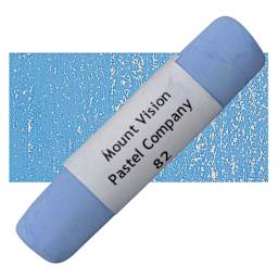 Mount Vision Handmade Pastel - Phthalo Blue 82 pastel and swatch