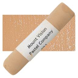 Mount Vision Handmade Pastel - Pink Flesh Ochre 491 pastel and swatch