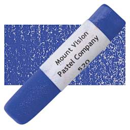 Mount Vision Handmade Pastel - Purple Blue 520 pastel and swatch