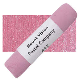 Mount Vision Handmade Pastel - Quinacridone Red 412 pastel and swatch