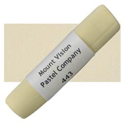 Mount Vision Handmade Pastel - Raw Sienna 443 pastel and swatch