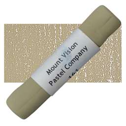 Mount Vision Handmade Pastel - Raw Umber 161 pastel and swatch