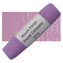 Mount Vision Handmade Pastel - Red Purple 572 pastel and swatch