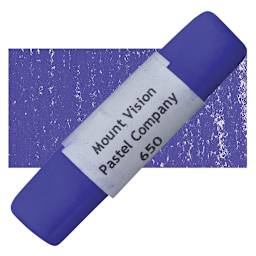 Mount Vision Handmade Pastel - Rich Violet 650 pastel and swatch