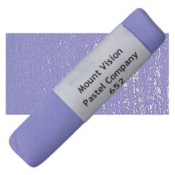 Mount Vision Handmade Pastel - Rich Violet 652 pastel and swatch
