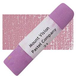 Mount Vision Handmade Pastel - Rose Violet 21 pastel and swatch