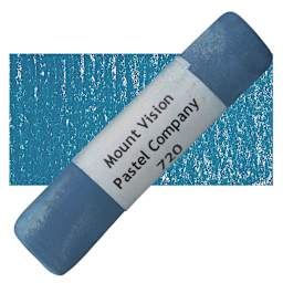 Mount Vision Handmade Pastel - Southwest Blue 720 pastel and swatch
