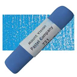 Mount Vision Handmade Pastel - Southwest Blue 721 pastel and swatch