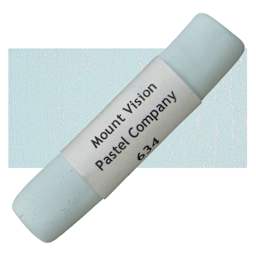 Mount Vision Handmade Pastel - Turquoise Green 634 pastel and swatch