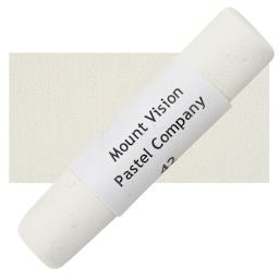 Mount Vision Handmade Pastel - Unbleached Titanium 42 pastel and swatch