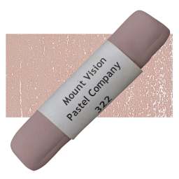 Mount Vision Handmade Pastel - Venetian Red 322 pastel and swatch