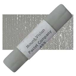 Mount Vision Handmade Pastel - Warm Gray 455 pastel and swatch