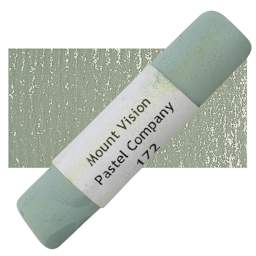 Mount Vision Handmade Pastel - Warm Greenish Gray 172 pastel and swatch