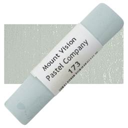 Mount Vision Handmade Pastel - Warm Greenish Gray 173 pastel and swatch