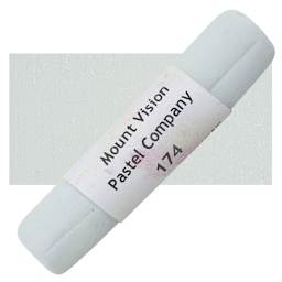 Mount Vision Handmade Pastel - Warm Greenish Gray 174 pastel and swatch