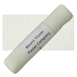 Mount Vision Handmade Pastel - Warm White 2 pastel and swatch