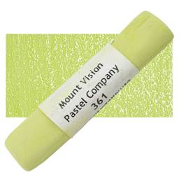 Mount Vision Handmade Pastel - Yellow Orange Green 361 pastel and swatch