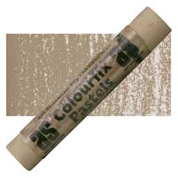 Art Spectrum Colourfix Soft Pastel - Soft Umber pastel and swatch