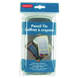 Pencil Tin Stores 42 8 mm Pencils or 33 9mm Pencils - Peggable