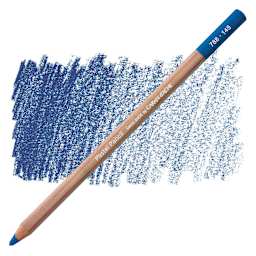 Caran d'Ache Pastel Pencil - Bluish Gray pencil and swatch